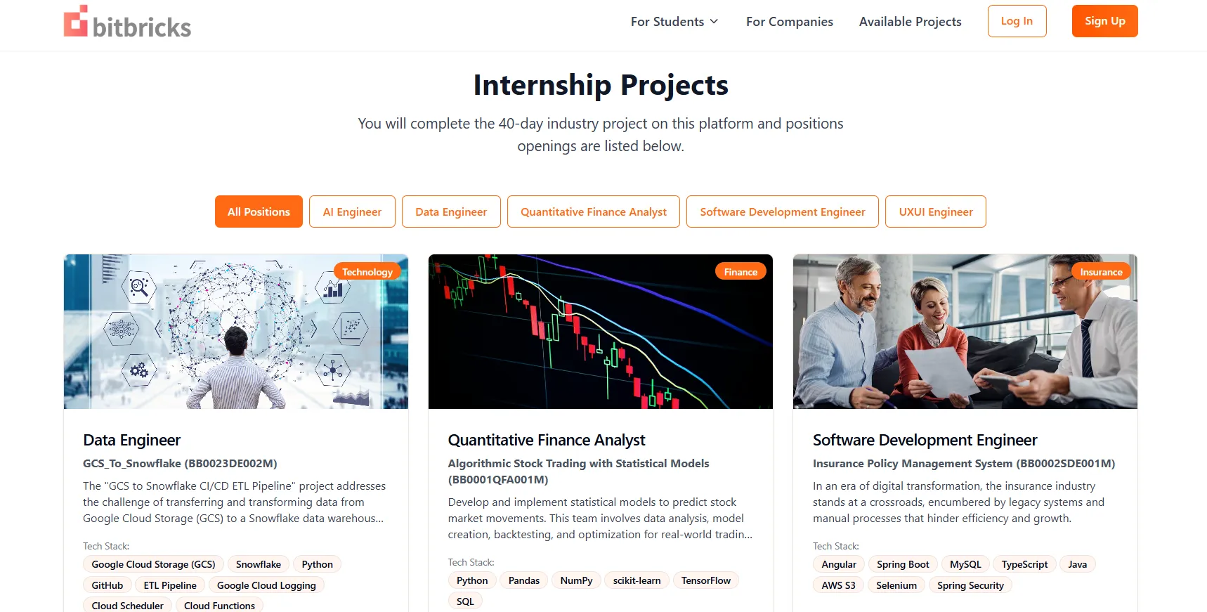Bitbricks: E-learning platform