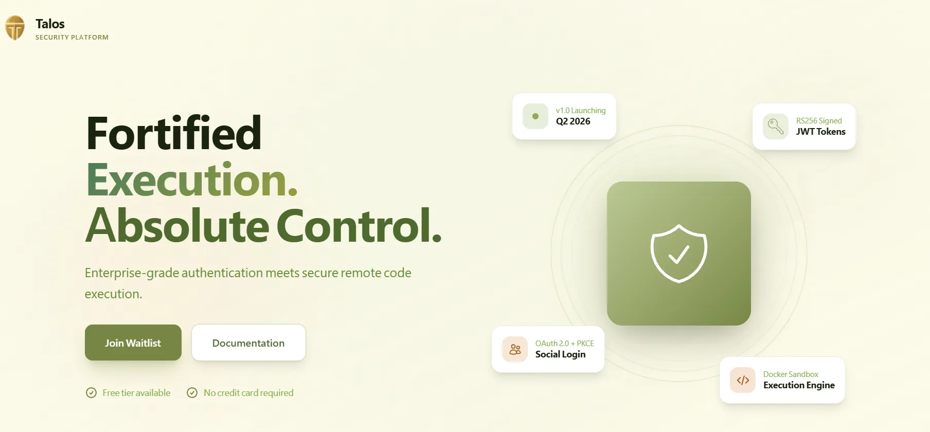 Talos - Security Platform